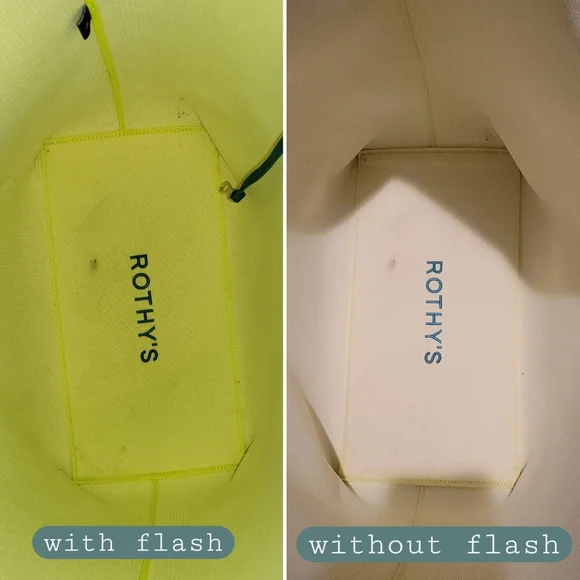 Rothy's The Lightweight Tote, Lemon Lime - Picture 9 of 16